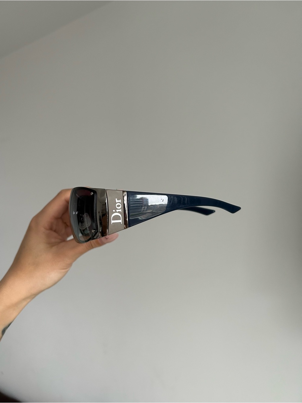 Dior Shield Sunglasses - Navy Frame